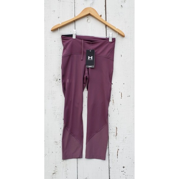 Under Armour Fly Fast 2.0 Compression Mid Rise Crop Athletic Leggings Size SM - Picture 9 of 14